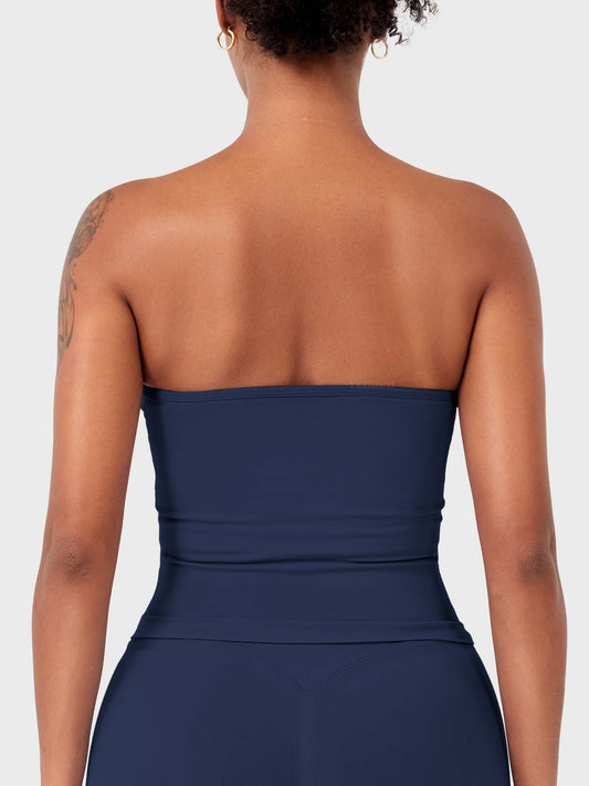 Top a fascia Zannie senza cuciture