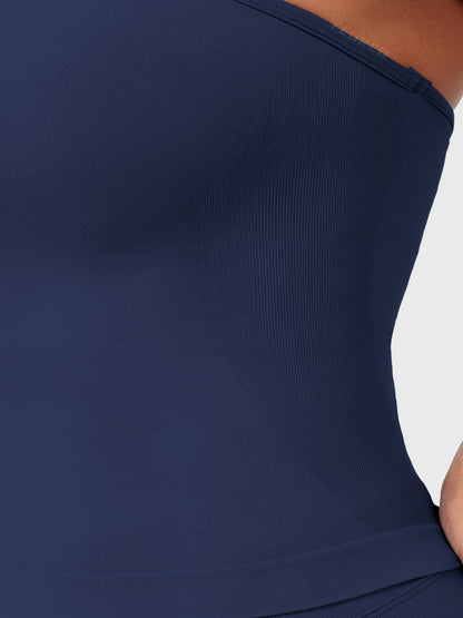 Top a fascia Zannie senza cuciture