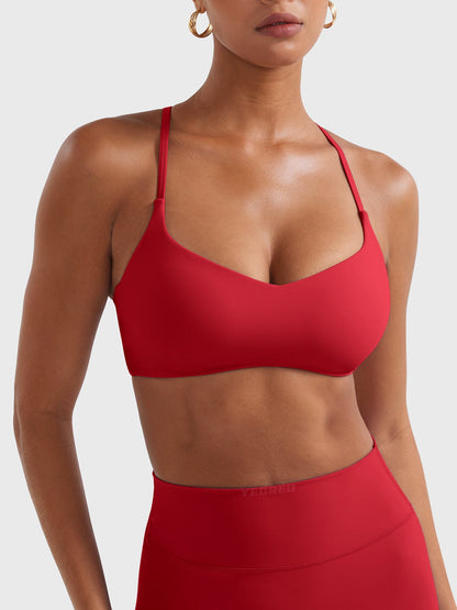 Reggiseno sportivo Paisely con schiena a Y