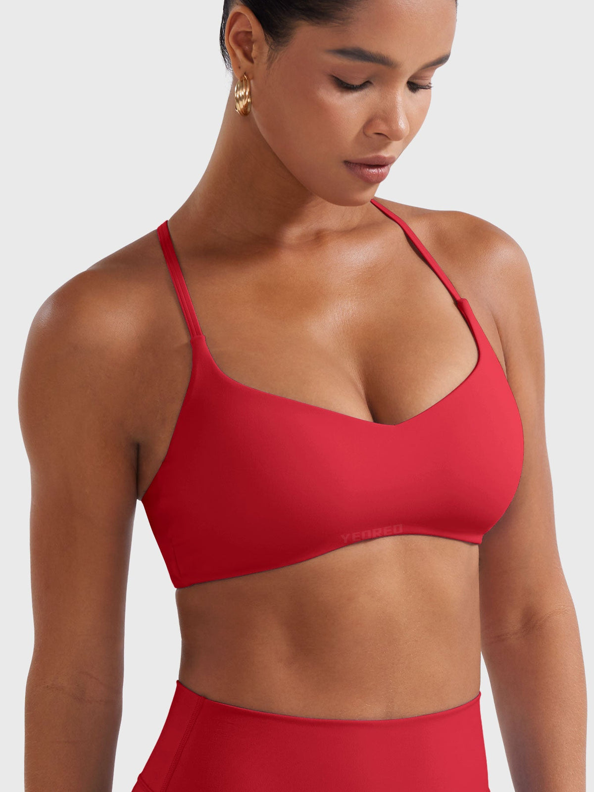 Reggiseno sportivo Paisely con schiena a Y