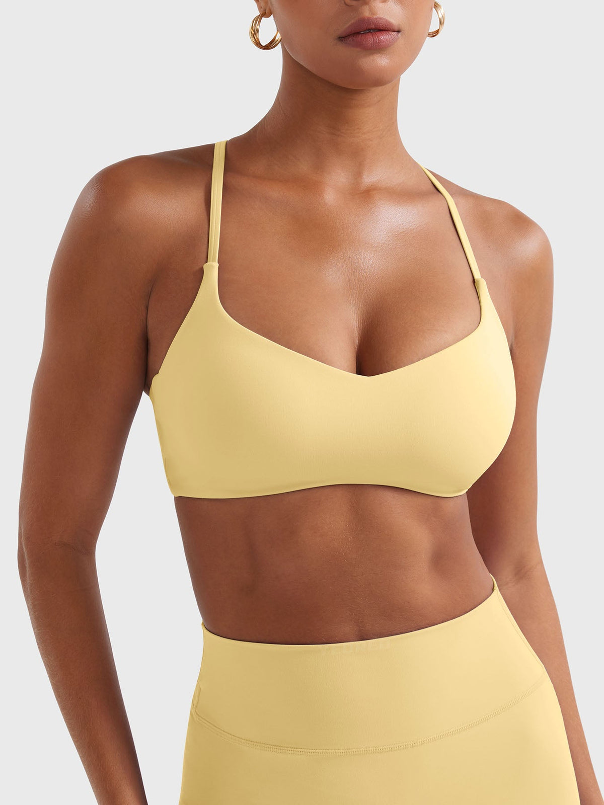 Reggiseno sportivo Paisely con schiena a Y
