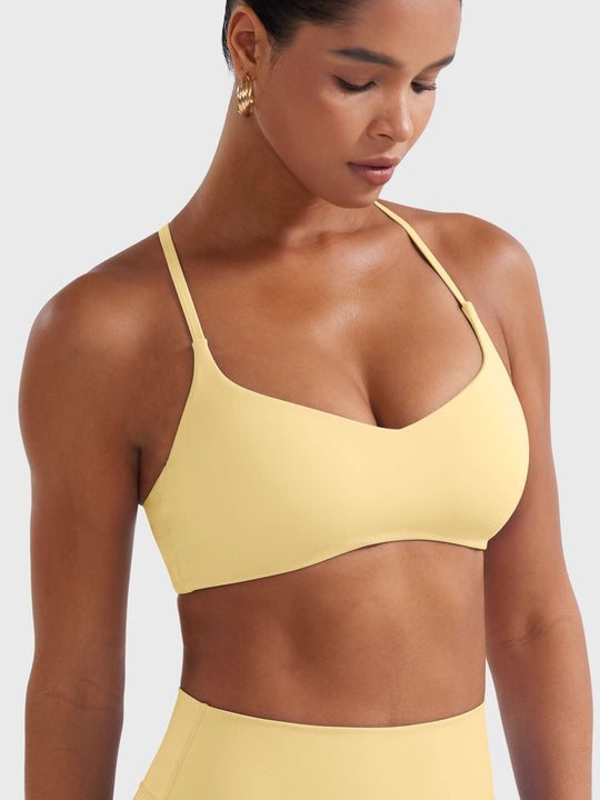 Yeoreo Paisely Y‑Back Sports Bra
