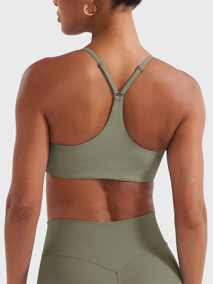 Reggiseno sportivo Paisely con schiena a Y
