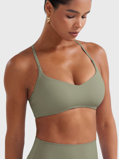 Reggiseno sportivo Paisely con schiena a Y