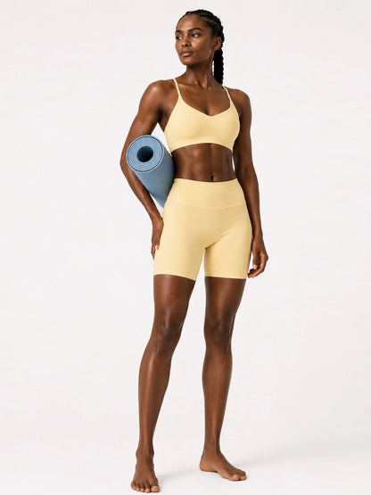Reggiseno sportivo Wawiay con schiena intrecciata