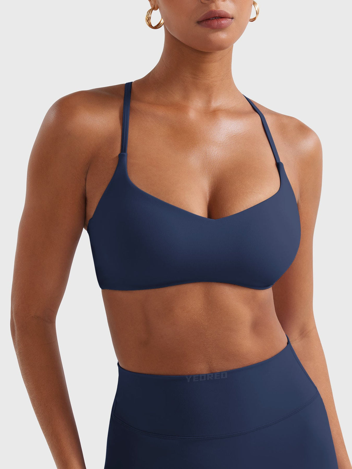 Reggiseno sportivo Paisely con schiena a Y