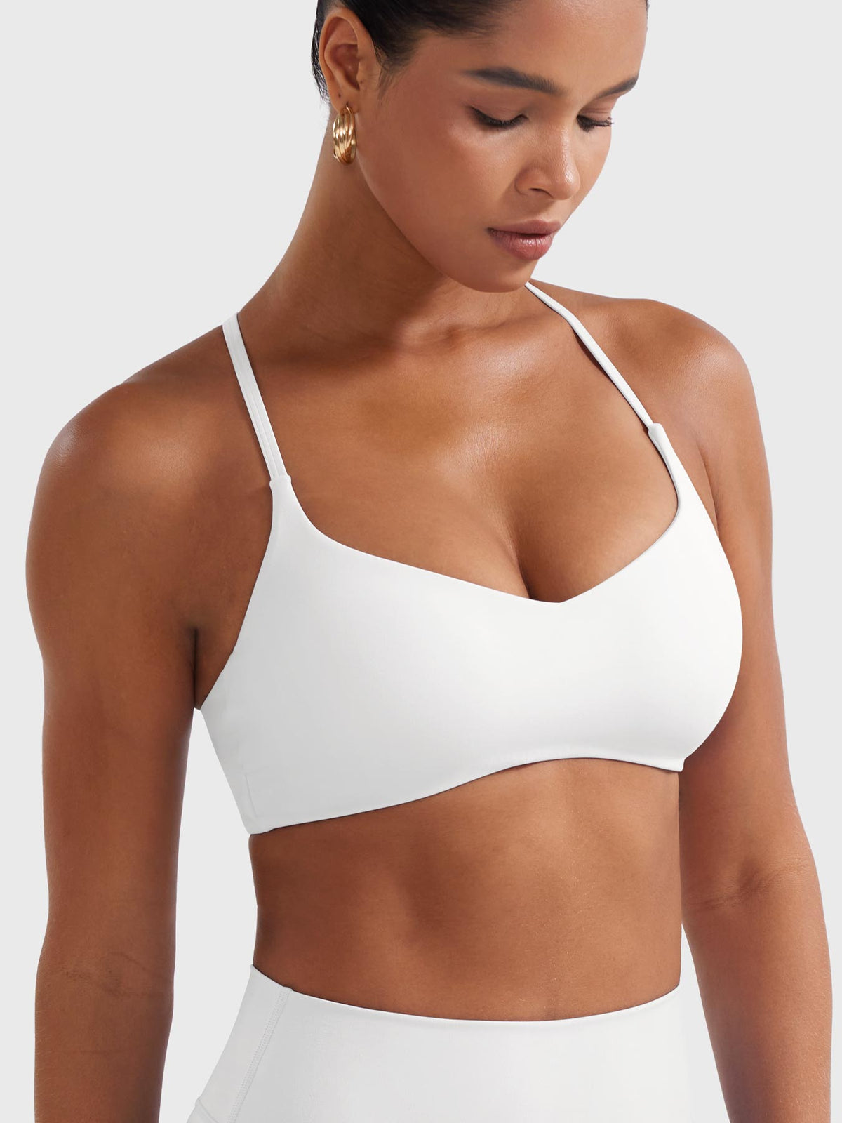 Reggiseno sportivo Paisely con schiena a Y