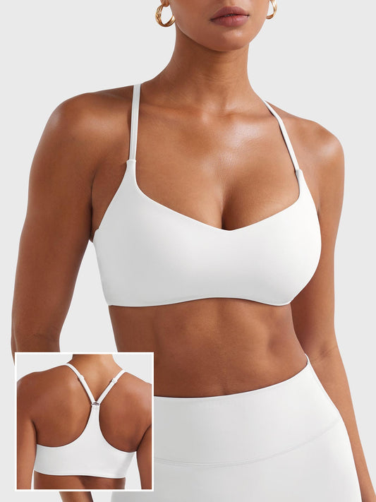 Reggiseno sportivo Paisely con schiena a Y