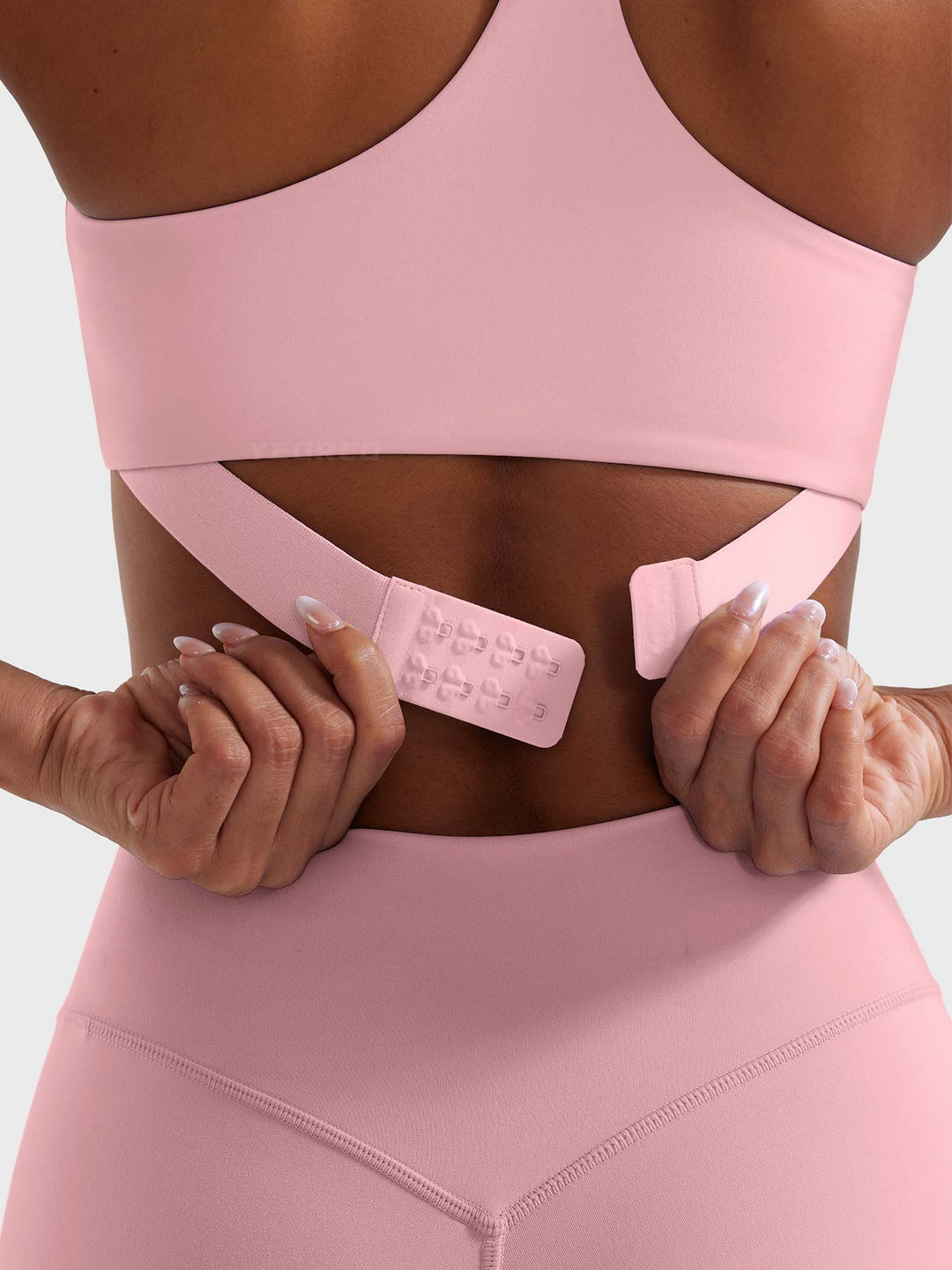 Yeoreo Paisely Y‑Back Sports Bra