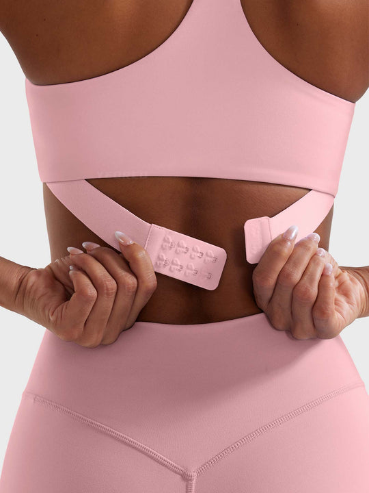 Yeoreo Paisely Y‑Back Sports Bra