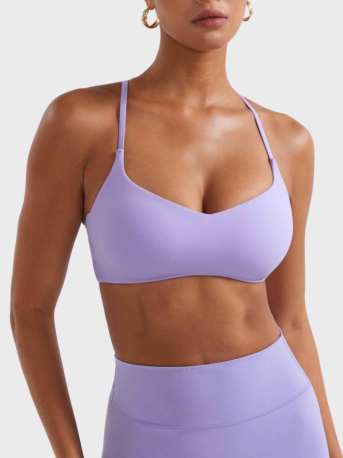 Reggiseno sportivo Paisely con schiena a Y