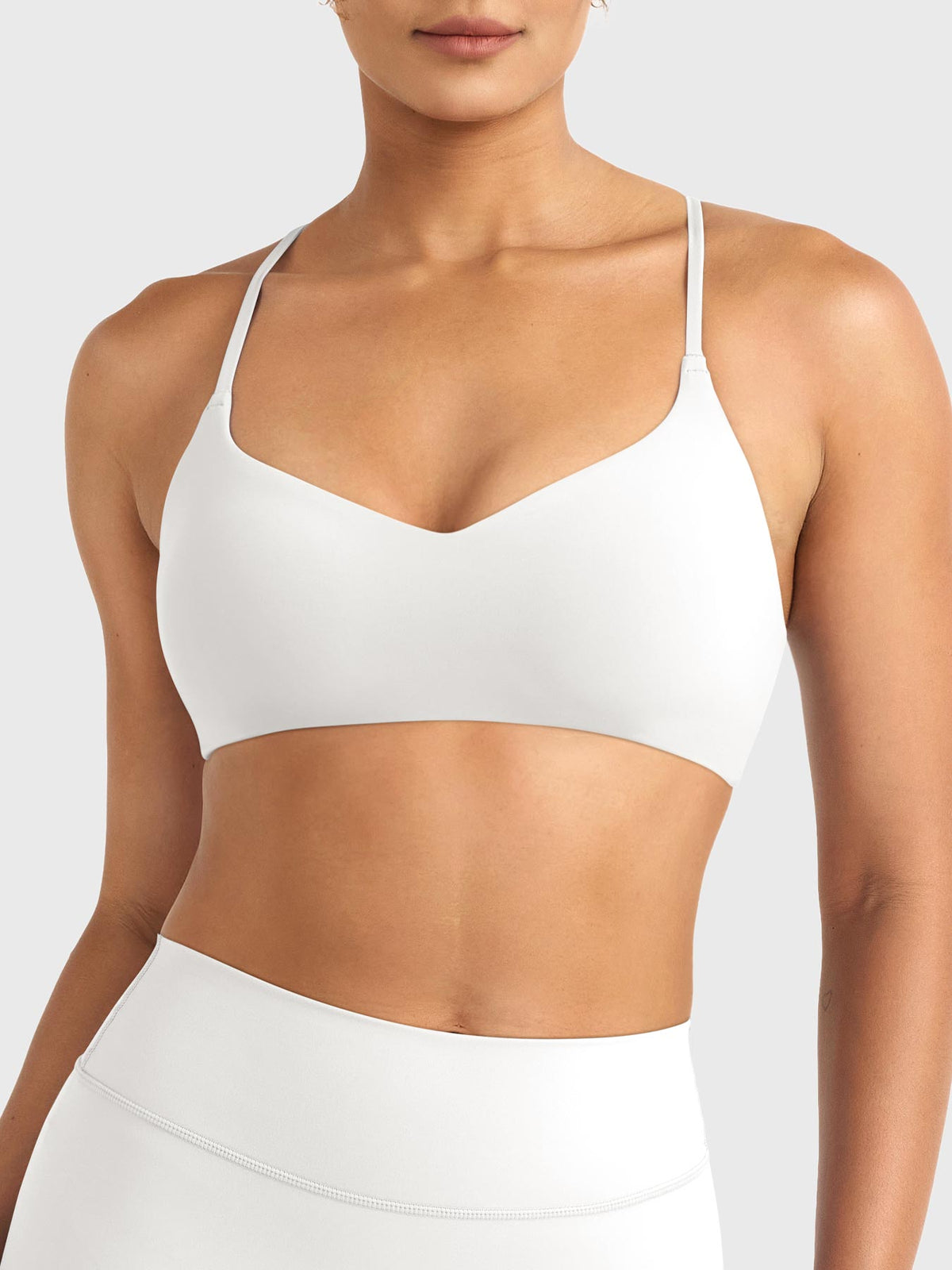 Reggiseno sportivo Wawiay con schiena intrecciata