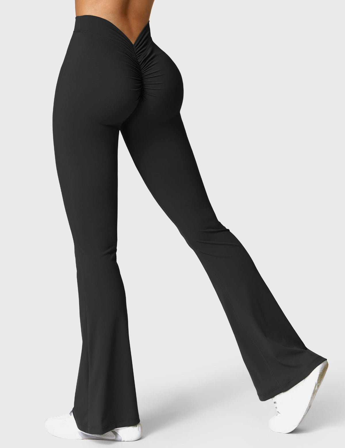 Leggings Daze flare con schiena a V