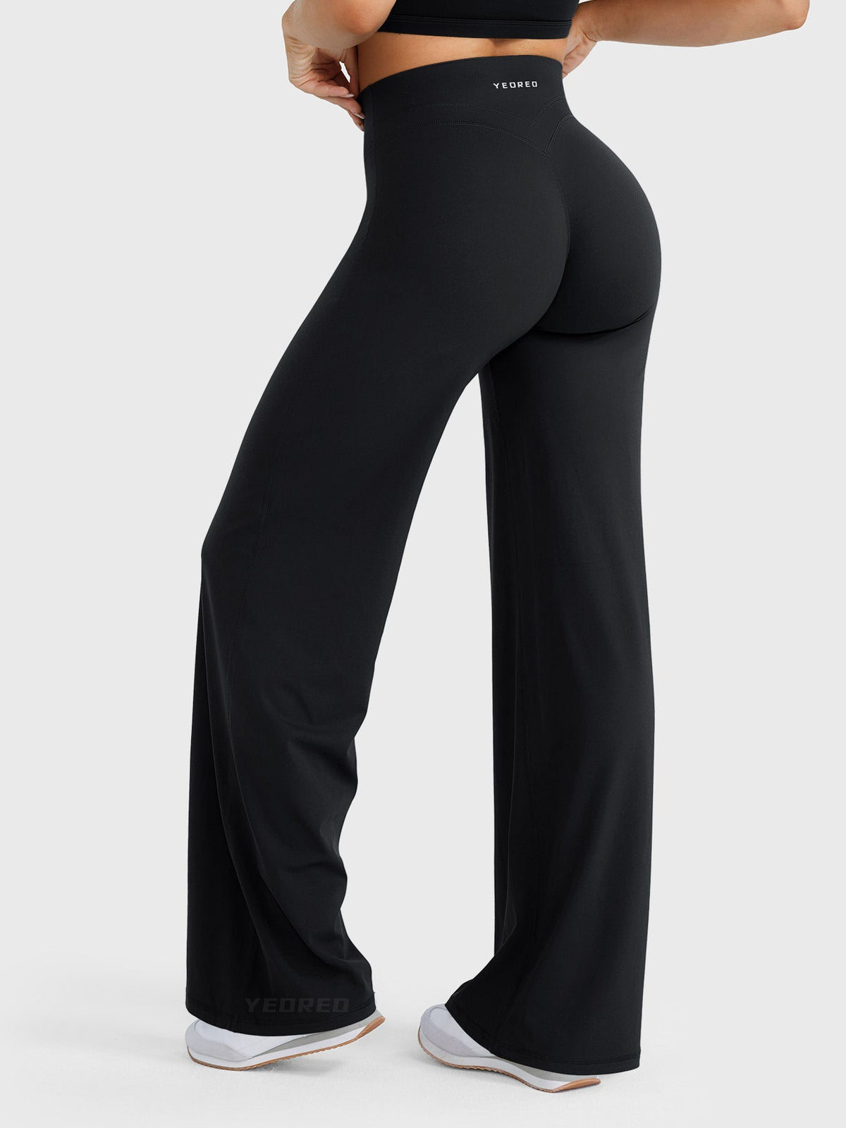 Leggings Emilliy dritti a vita alta 33″