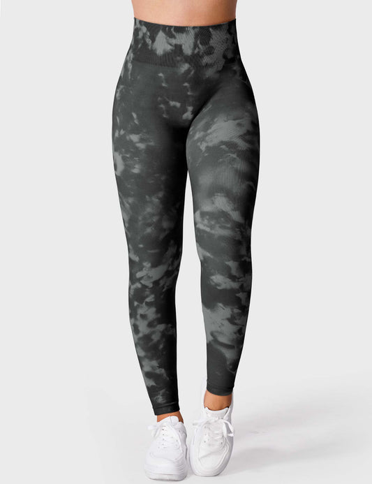 Leggings e shorts Jada senza cuciture stampati