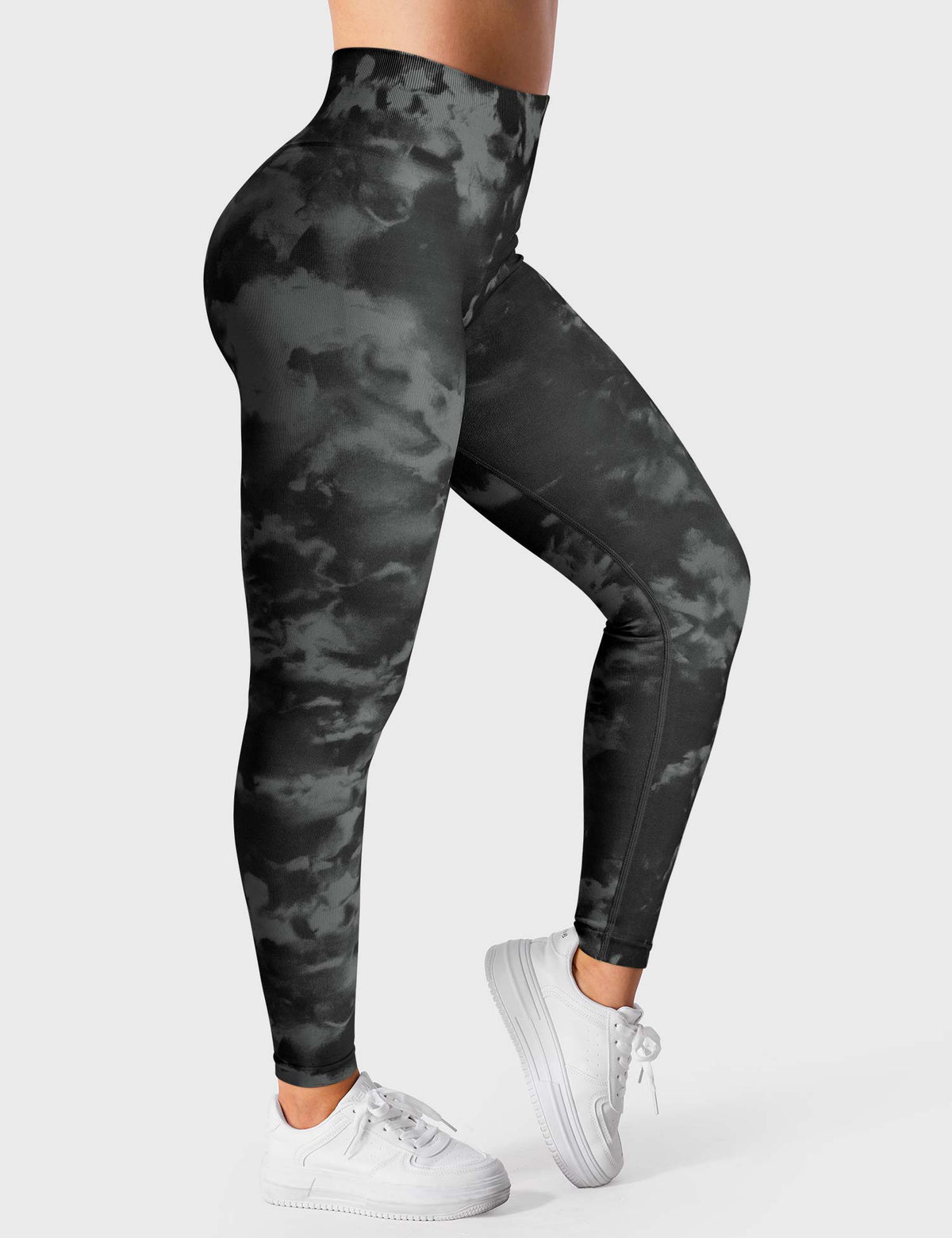 Leggings e shorts Jada senza cuciture stampati