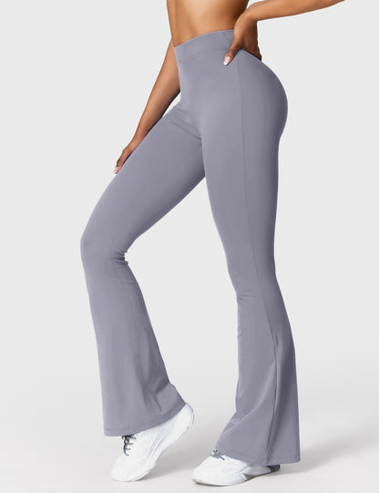Leggings Daze flare con schiena a V