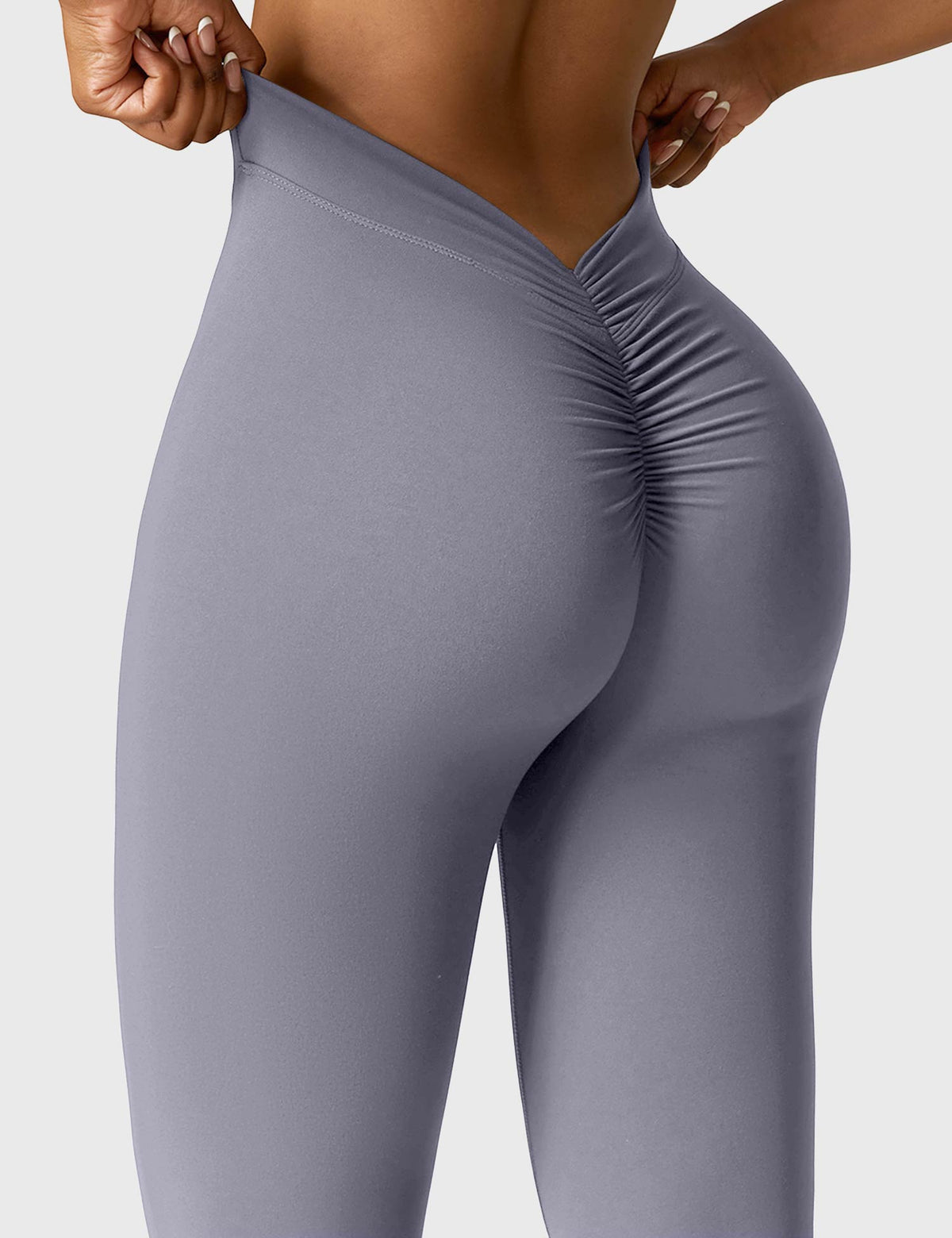 Leggings Daze flare con schiena a V