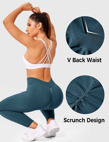 Leggings Alexi con schiena a V