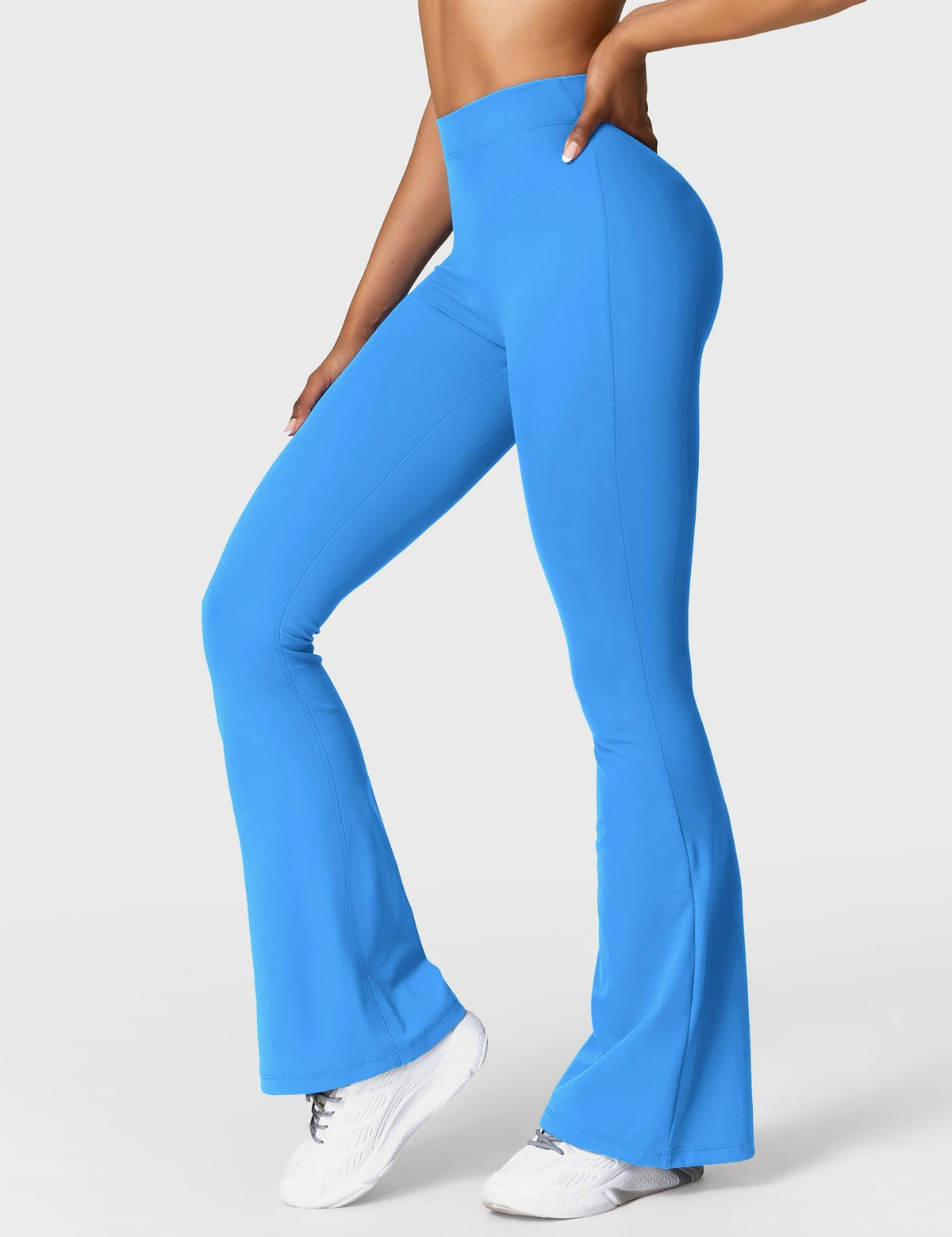 Leggings Daze flare con schiena a V