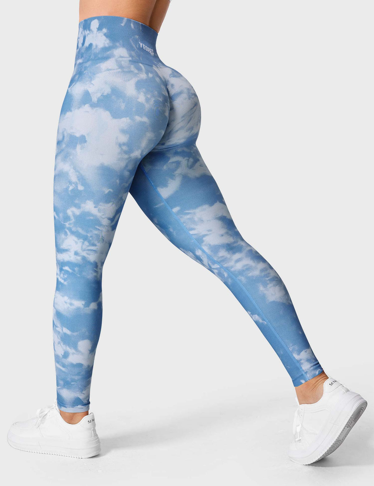 Leggings e shorts Jada senza cuciture stampati