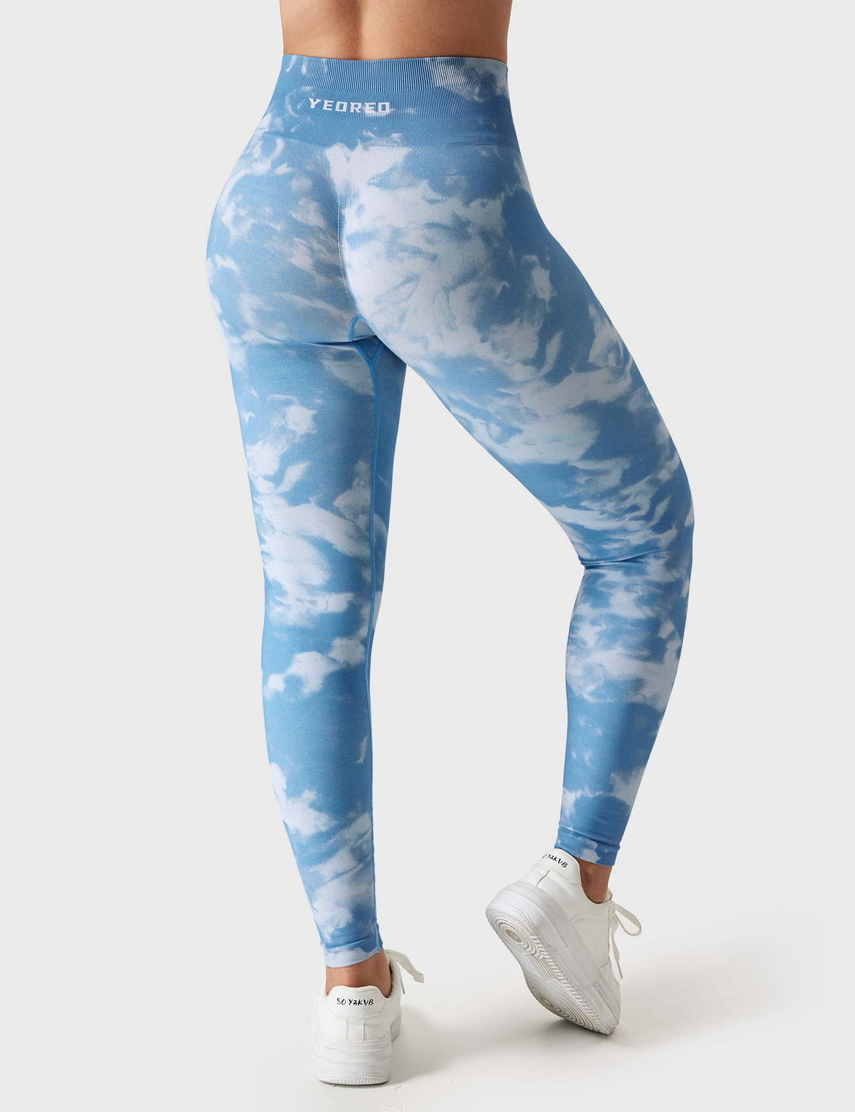 Leggings e shorts Jada senza cuciture stampati