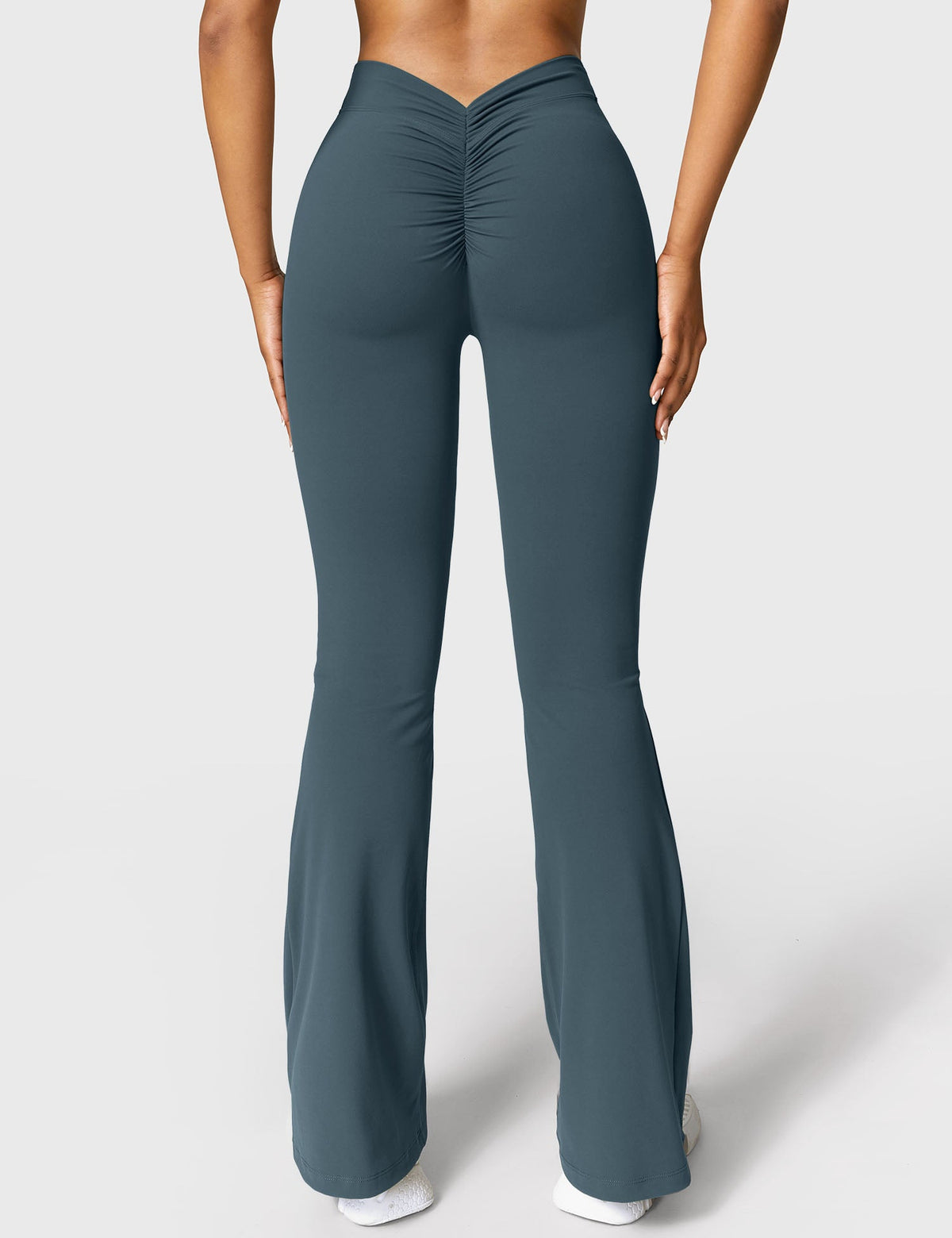 Leggings Daze flare con schiena a V
