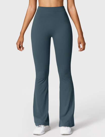 Leggings Daze flare con schiena a V