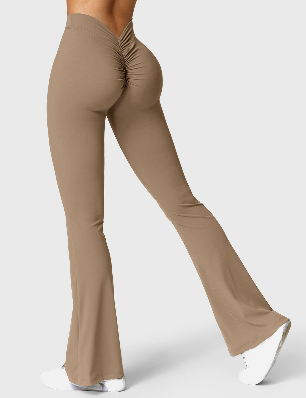 Leggings Daze flare con schiena a V