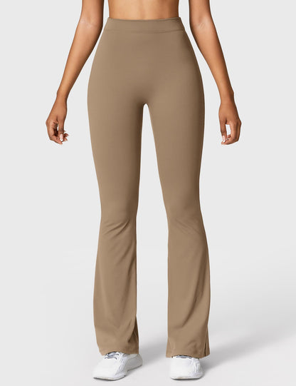 Leggings Daze flare con schiena a V
