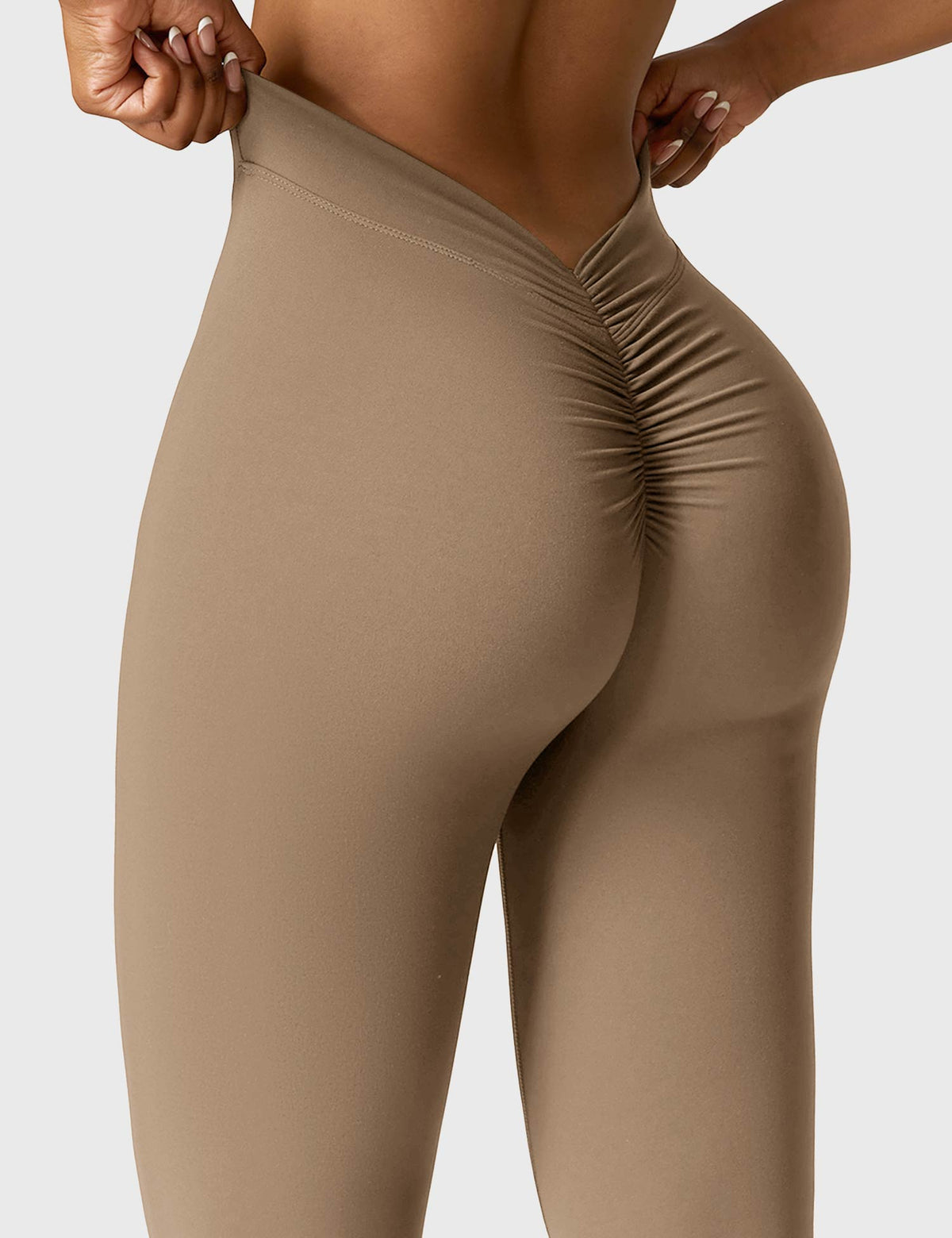 Leggings Daze flare con schiena a V