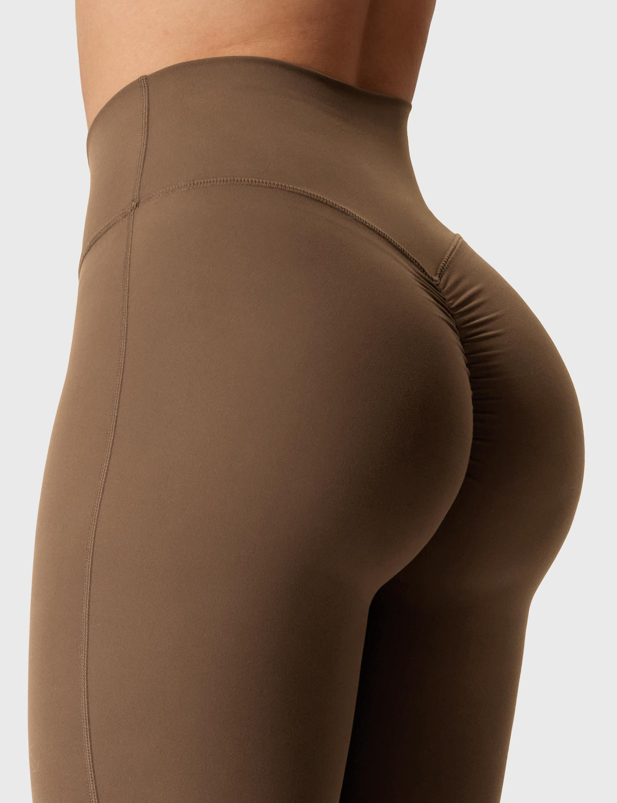 Leggings Kalie flare con vita a V