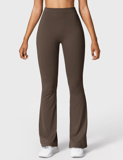 Leggings Daze flare con schiena a V