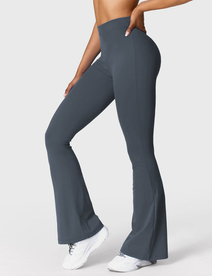 Leggings Daze flare con schiena a V