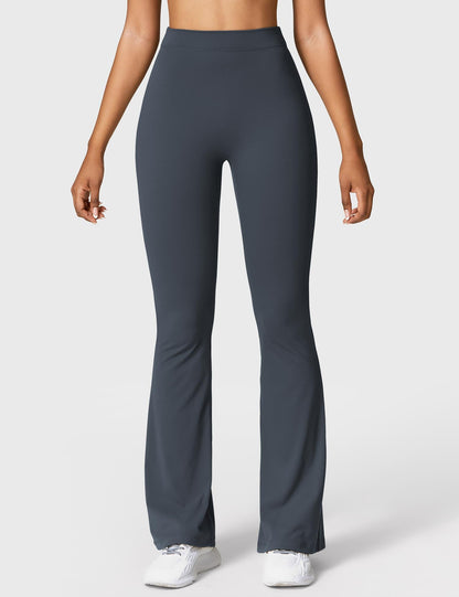 Leggings Daze flare con schiena a V