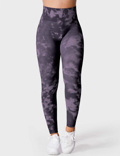 Leggings e shorts Jada senza cuciture stampati