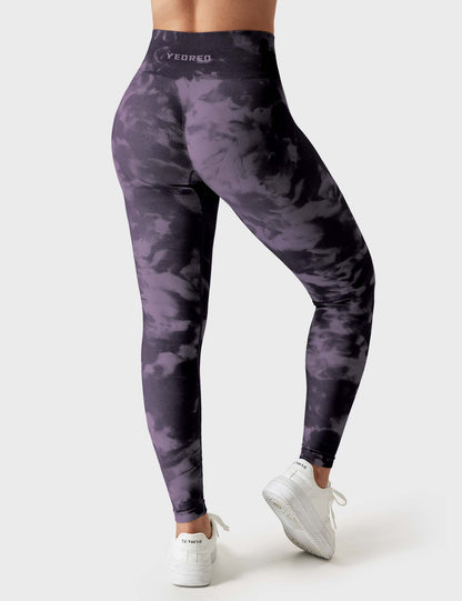 Leggings e shorts Jada senza cuciture stampati