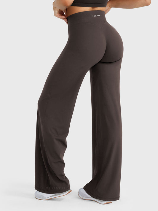 Leggings Emilliy dritti a vita alta 33″