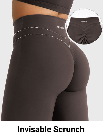 Leggings Emilliy dritti a vita alta 33″