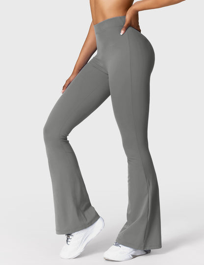 Leggings Daze flare con schiena a V