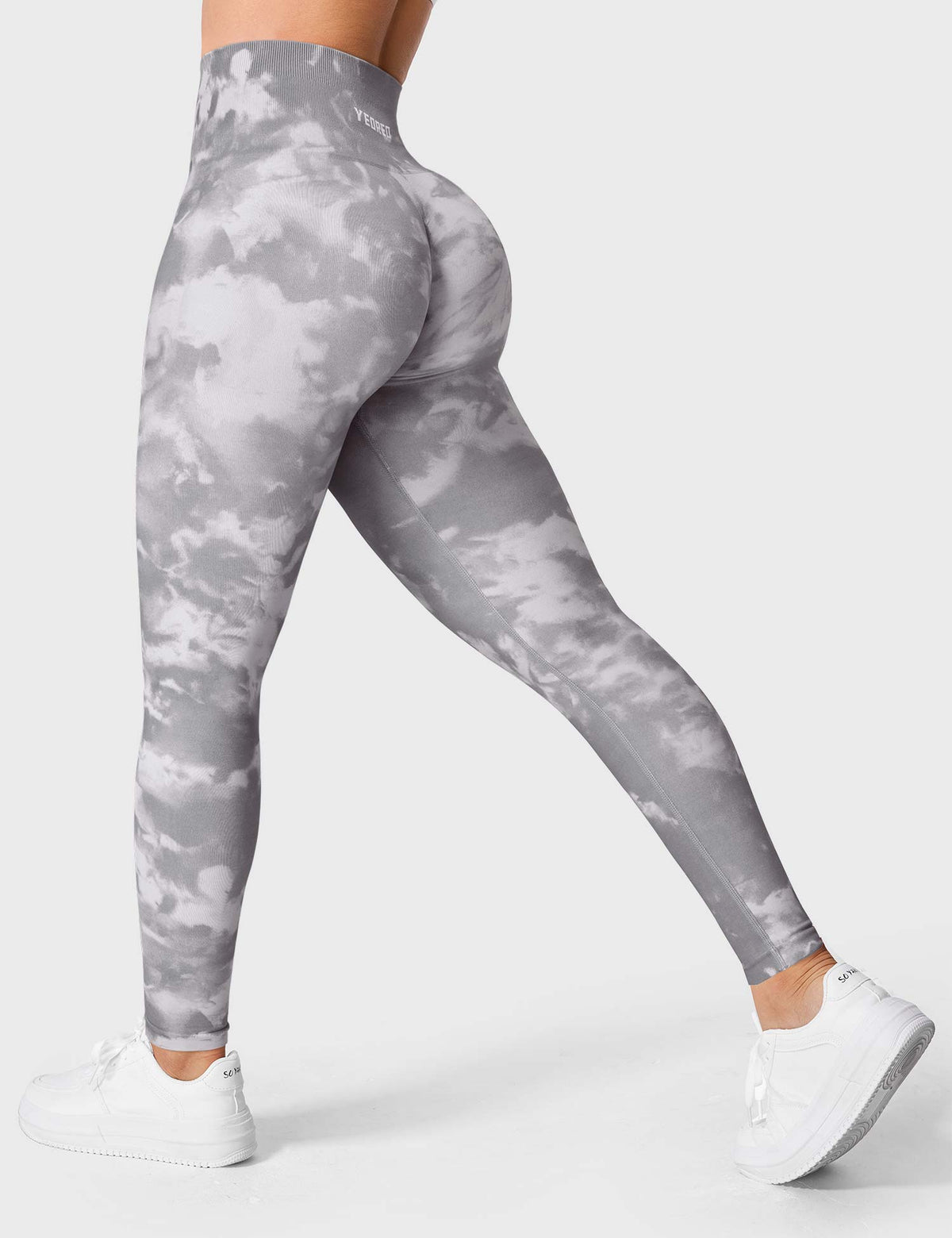 Leggings e shorts Jada senza cuciture stampati