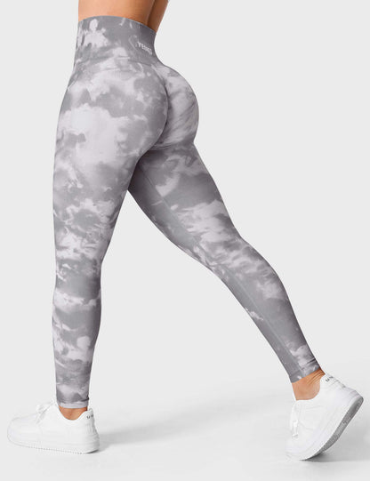 Leggings e shorts Jada senza cuciture stampati