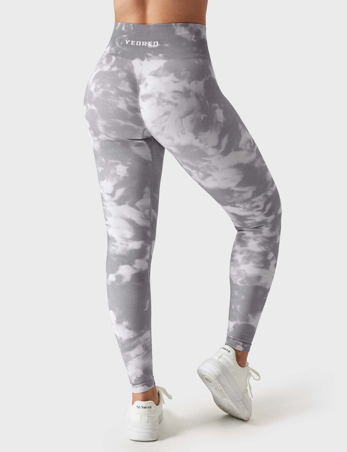 Leggings e shorts Jada senza cuciture stampati