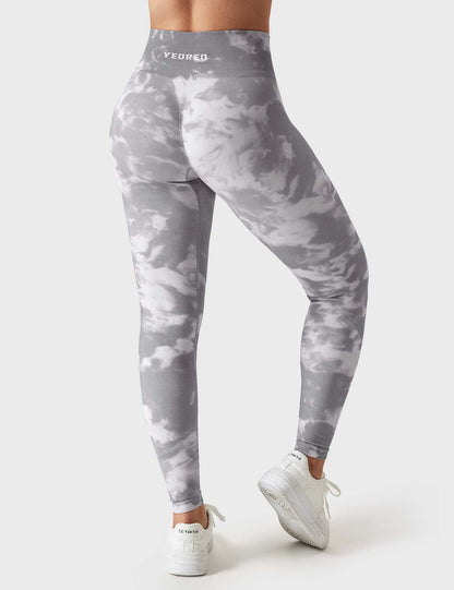 Leggings e shorts Jada senza cuciture stampati