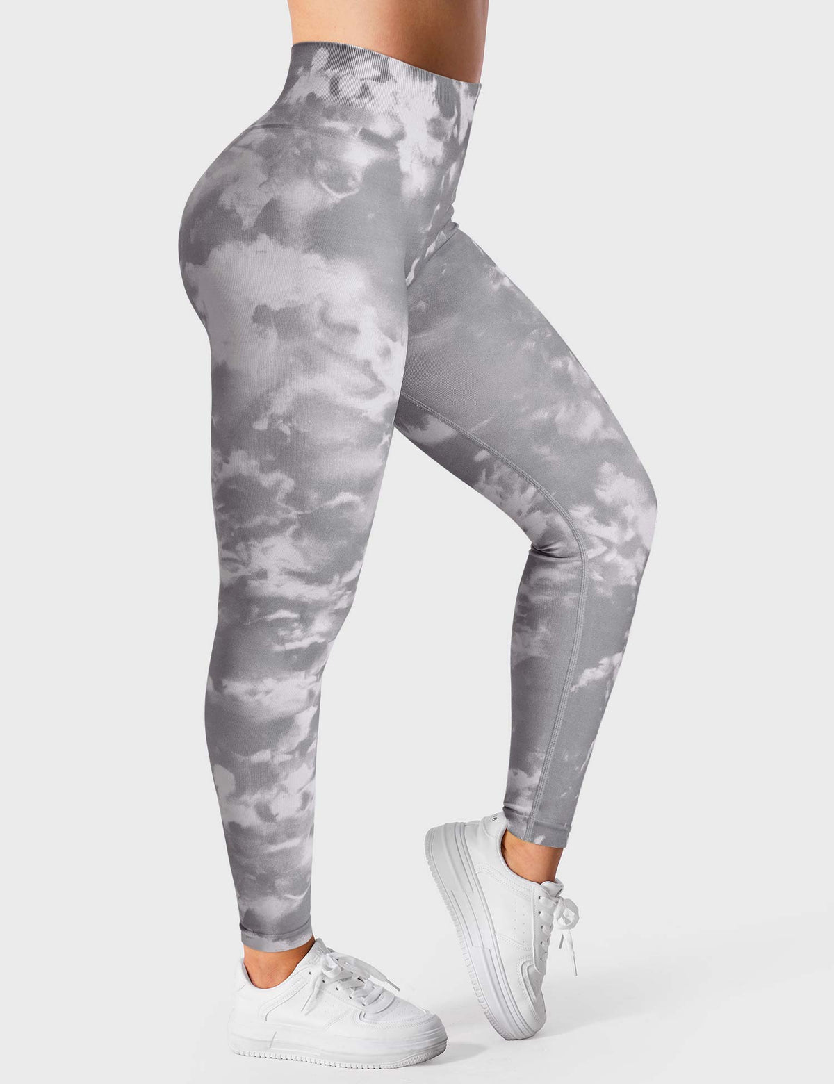 Leggings e shorts Jada senza cuciture stampati