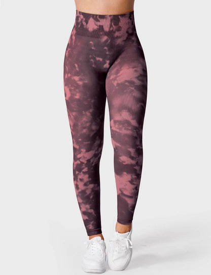 Leggings e shorts Jada senza cuciture stampati