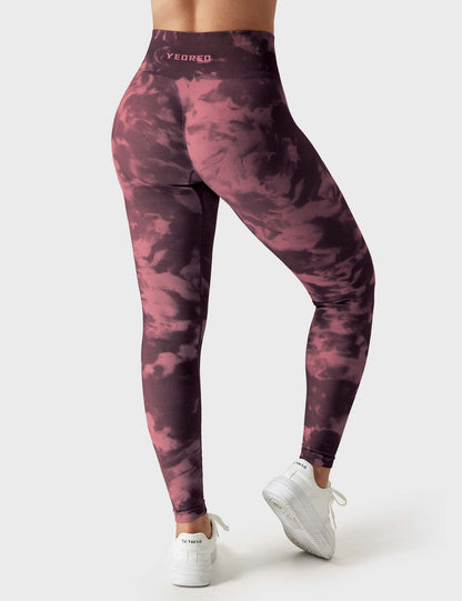 Leggings e shorts Jada senza cuciture stampati