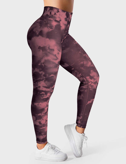 Leggings e shorts Jada senza cuciture stampati