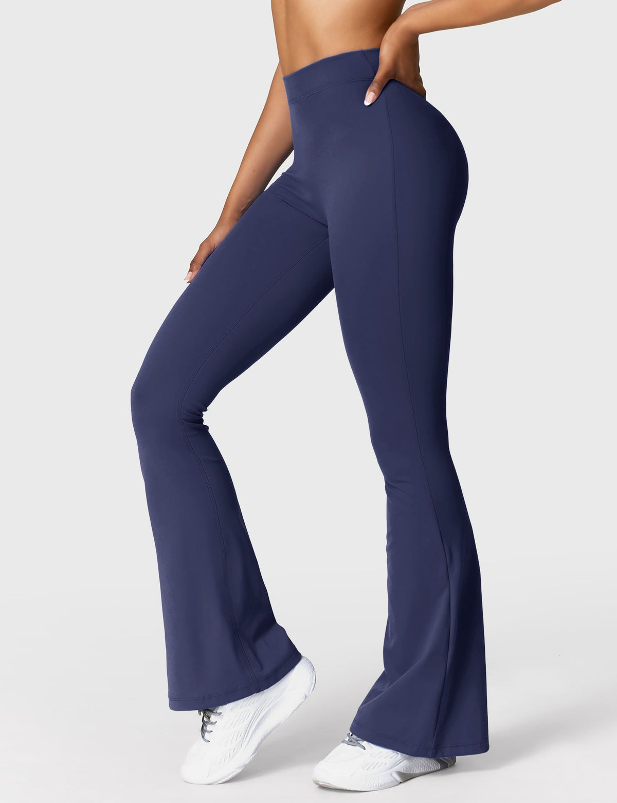 Leggings Daze flare con schiena a V