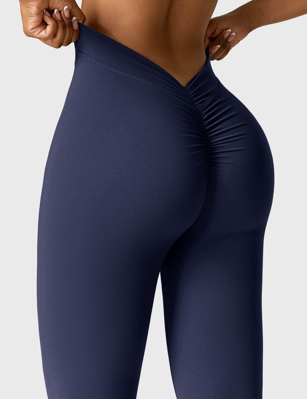 Leggings Daze flare con schiena a V